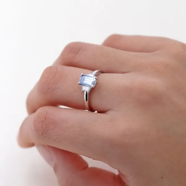 1.50tw Sapphire & Diamonds Trinity Fashion Ring Image 4 La Mine d'Or Moncton, NB