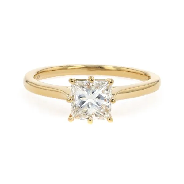 0.93ct Macau Princess Diamond 8 Prong Solitaire Engagement Ring La Mine d'Or Moncton, NB