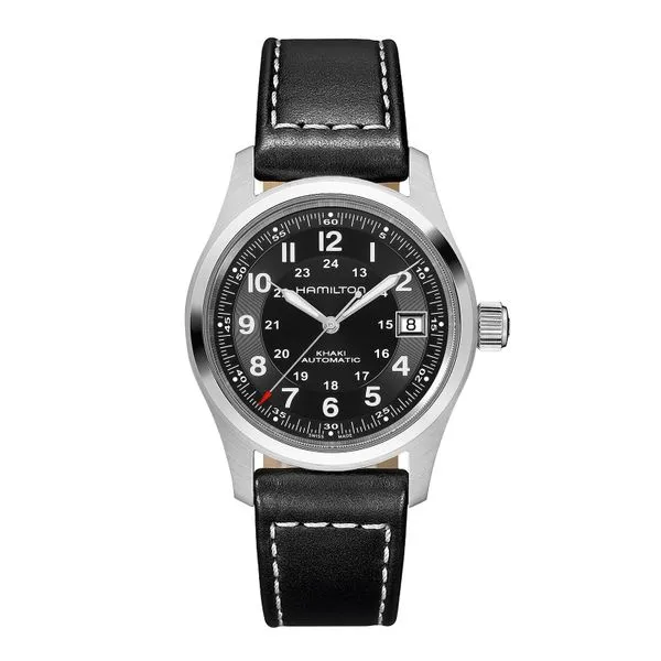 Hamilton Khaki Field Automatic Watch Black Dial 38mm La Mine d'Or Moncton, NB