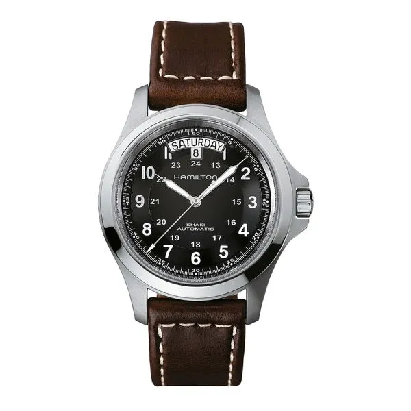Hamilton Khaki Field King Automatic Watch Black Dial 40mm La Mine d'Or Moncton, NB