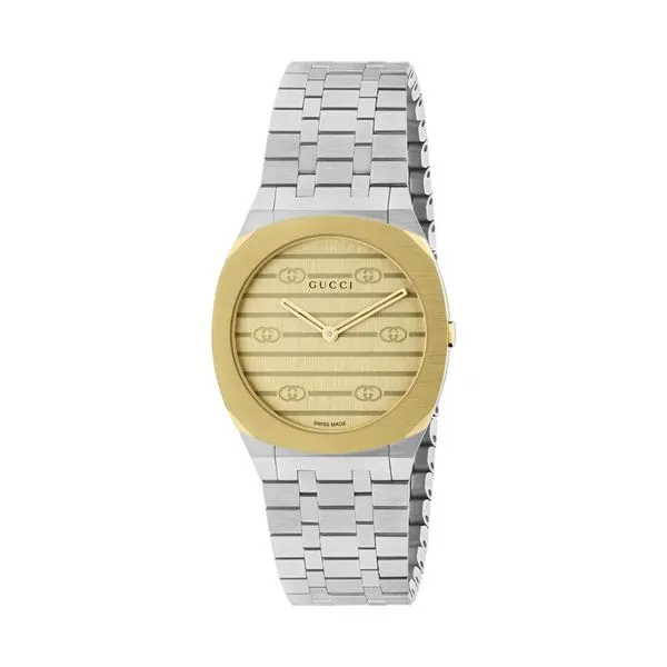 Gucci 25H Stainless Steel Watch 30mm Image 2 La Mine d'Or Moncton, NB