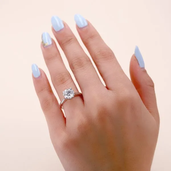 2.39ct Rio Round Diamond Solitaire Engagement Ring Image 4 La Mine d'Or Moncton, NB