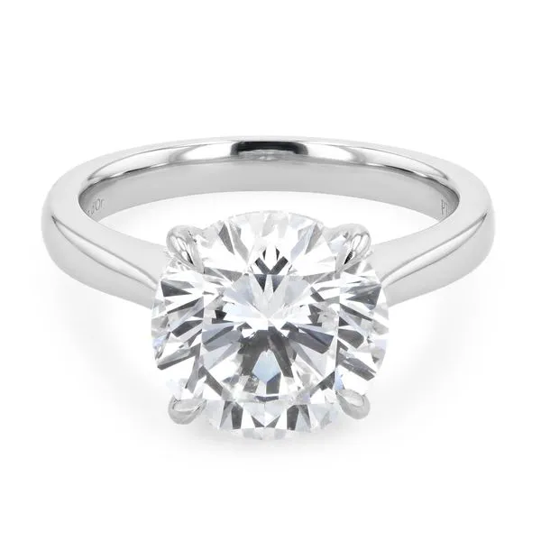 4.14ct Rio Round Diamond Solitaire Engagement Ring La Mine d'Or Moncton, NB
