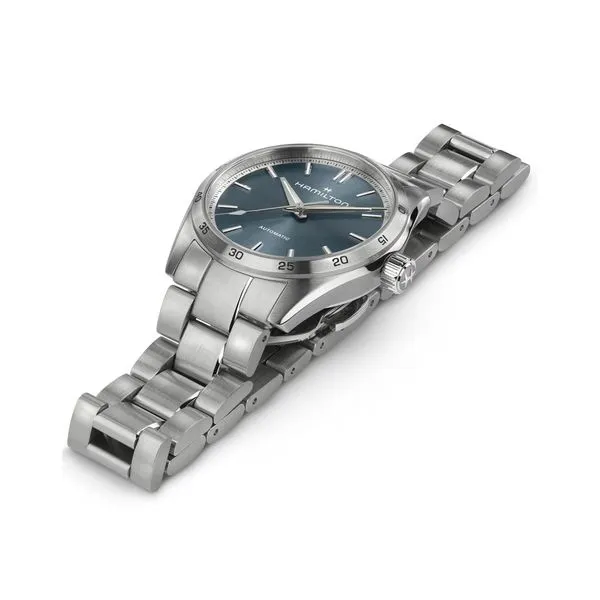 Hamilton Jazzmaster Performer Automatic Watch Blue Dial 34mm Image 2 La Mine d'Or Moncton, NB