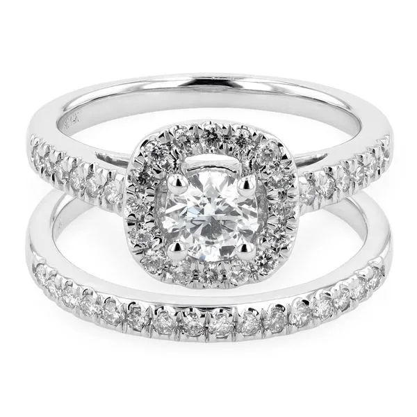 1.00tw Diamond Ring & Band Bridal Set La Mine d'Or Moncton, NB