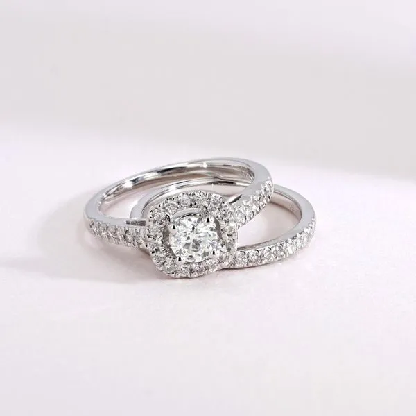 1.00tw Diamond Ring & Band Bridal Set Image 4 La Mine d'Or Moncton, NB