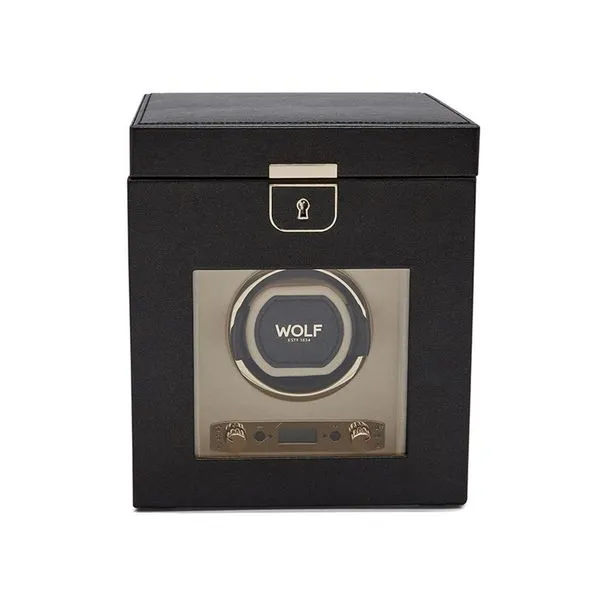 WOLF Palermo Single Watch Winder Black Anthracite La Mine d'Or Moncton, NB