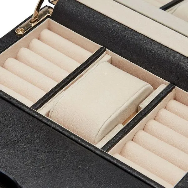 WOLF Palermo Single Watch Winder Black Anthracite Image 4 La Mine d'Or Moncton, NB