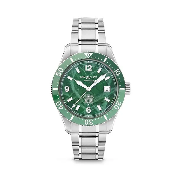 Montblanc 1858 Iced Sea Green Automatic Date Green Dial La Mine d'Or Moncton, NB