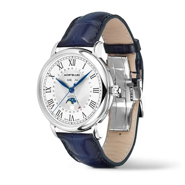 Montblanc Star Legacy Automatic Moonphase Watch White Dial Image 2 La Mine d'Or Moncton, NB