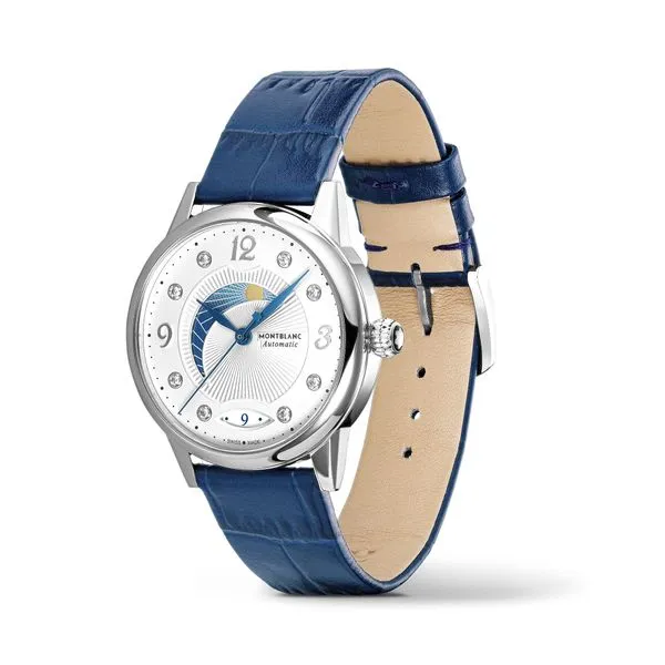 Montblanc Boheme Day & Night Automatic Watch White Dial Image 2 La Mine d'Or Moncton, NB