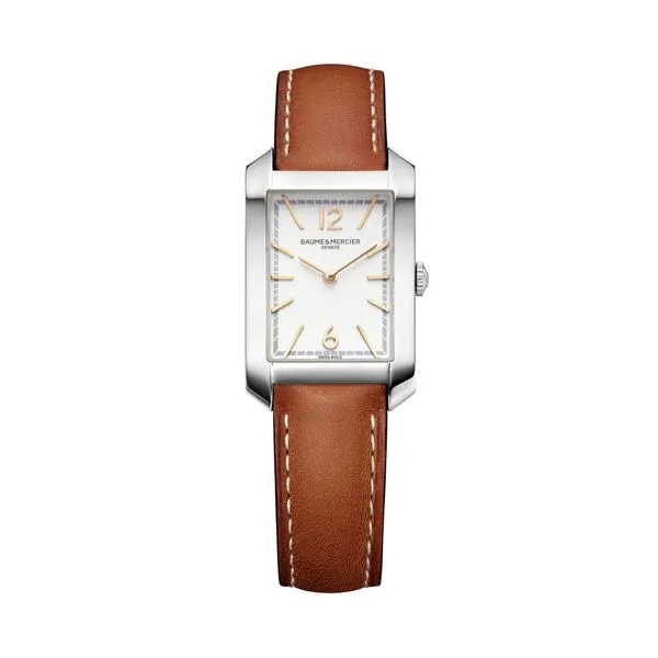 Baume & Mercier Hampton Ladies Quartz Watch Silver Dial 35x22mm La Mine d'Or Moncton, NB