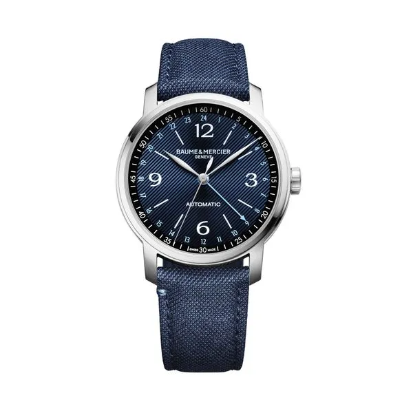 Baume & Mercier Classima XL Automatic Watch Blue Dial 42mm La Mine d'Or Moncton, NB