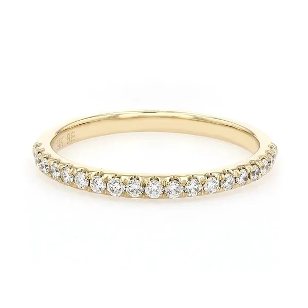 0.25tw Classic Prong Diamond Band 14kt Yellow Gold La Mine d'Or Moncton, NB