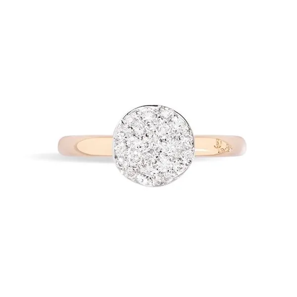 Pomellato Sabbia Diamond Pave Ring Image 2 La Mine d'Or Moncton, NB