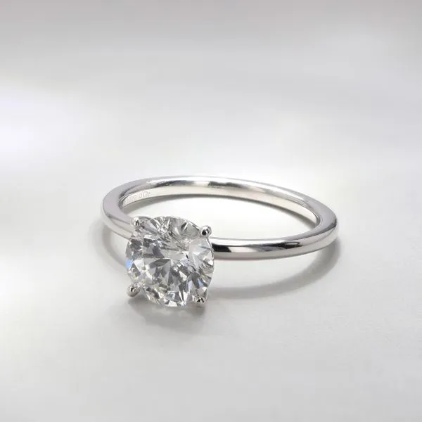 1.50ct Victoria Round Diamond Solitaire Engagement Ring Image 3 La Mine d'Or Moncton, NB