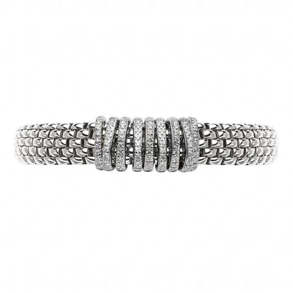 FOPE Panorama Flex'it Diamond Bracelet Size M Image 3 La Mine d'Or Moncton, NB