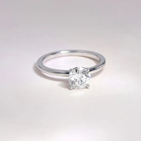1.01ct Victoria Round Diamond Solitaire Engagement Ring Image 3 La Mine d'Or Moncton, NB