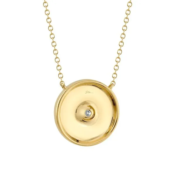 0.20tw Shy Creation Kate Diamond Circle Necklace Image 3 La Mine d'Or Moncton, NB