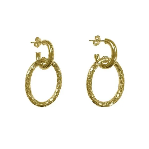 14kt Yellow Gold Drop Earrings La Mine d'Or Moncton, NB