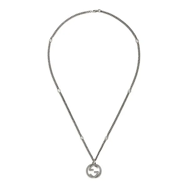 Gucci Interlocking G Silver Pendant La Mine d'Or Moncton, NB