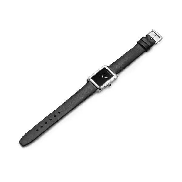 Baume & Mercier Hampton Quartz Watch Black Dial 35x22m Image 3 La Mine d'Or Moncton, NB