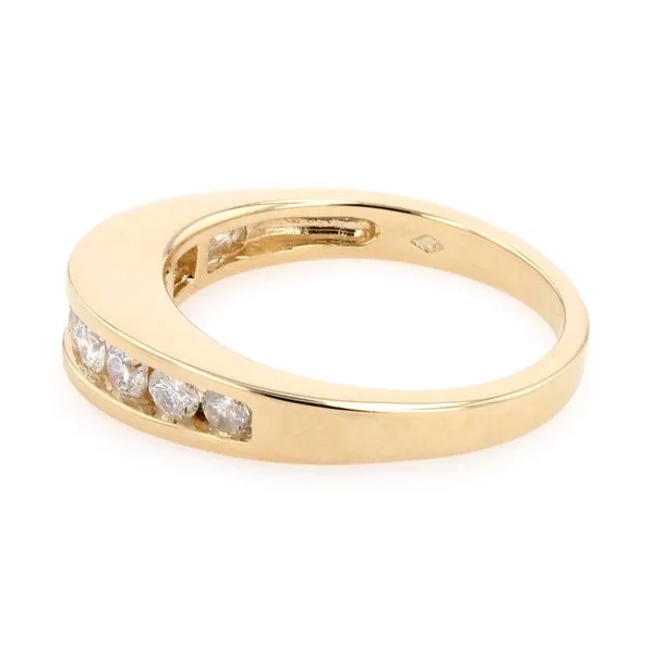 Estate 14kt Yellow Gold Diamond Ring Image 2 La Mine d'Or Moncton, NB