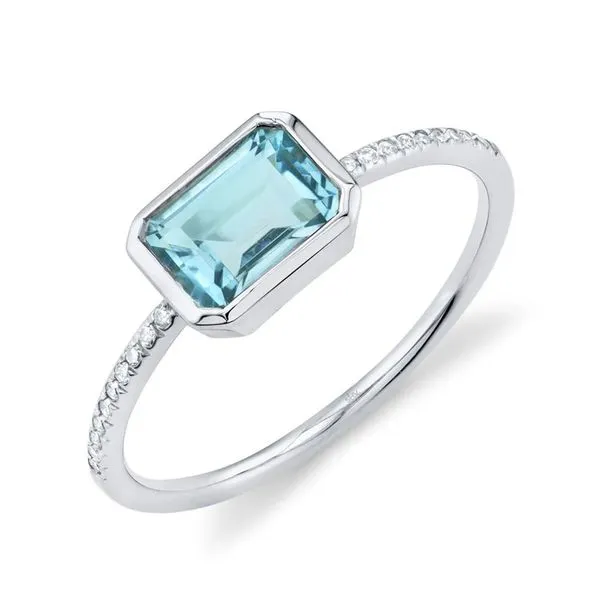 1.25tw Shy Creation Color Diamond & Blue Topaz Ring La Mine d'Or Moncton, NB