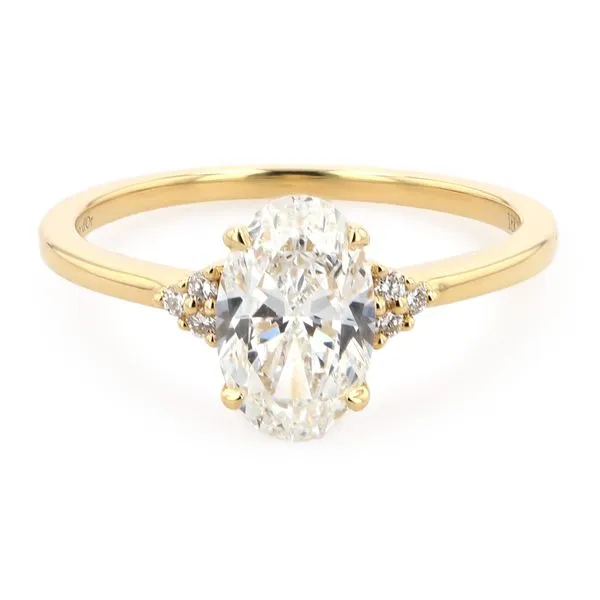 1.31tw Paris Oval Diamond Engagement Ring La Mine d'Or Moncton, NB