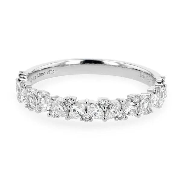 0.65tw Together Diamond Cluster Wedding Band La Mine d'Or Moncton, NB