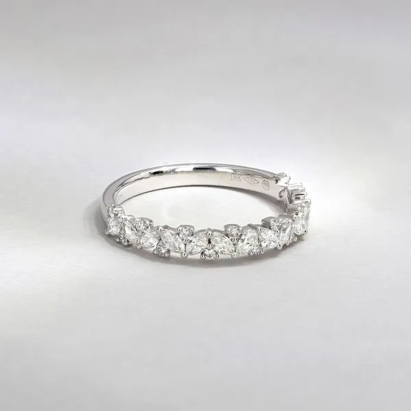 0.65tw Together Diamond Cluster Wedding Band Image 3 La Mine d'Or Moncton, NB