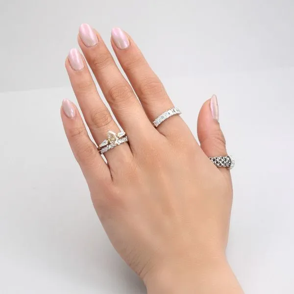 0.65tw Together Diamond Cluster Wedding Band Image 4 La Mine d'Or Moncton, NB