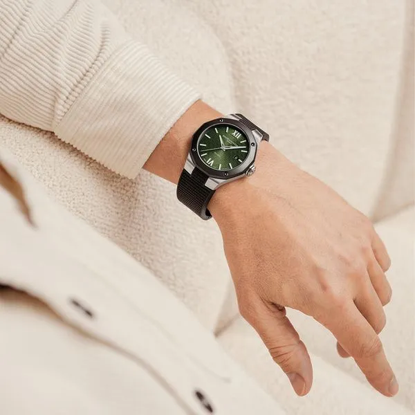 Baume & Mercier Riviera Automatic Watch Green Dial 42mm Image 4 La Mine d'Or Moncton, NB