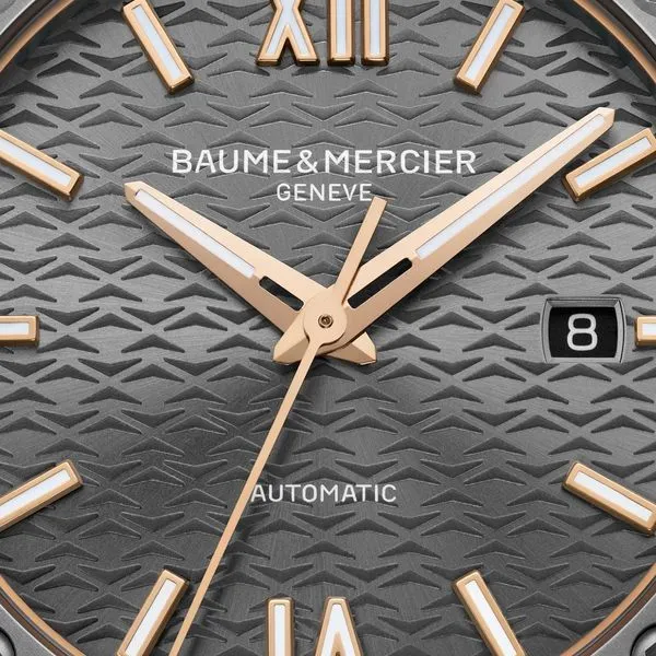 Baume & Mercier Riviera Automatic Watch Grey Dial 42mm Image 3 La Mine d'Or Moncton, NB