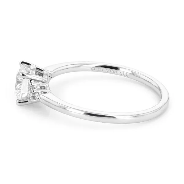 0.75tw Paris Round Diamond Engagement Ring Image 2 La Mine d'Or Moncton, NB