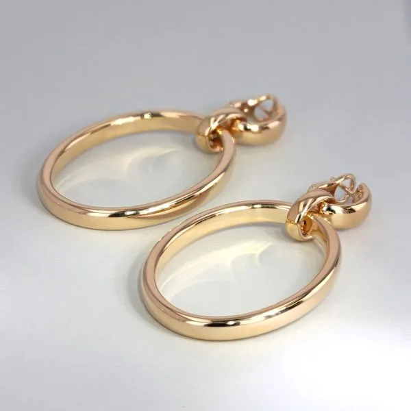 Pomellato Iconica Hoop Earrings 18kt Rose Gold Image 3 La Mine d'Or Moncton, NB