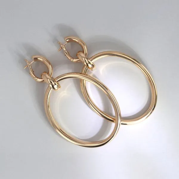 Pomellato Iconica Hoop Earrings 18kt Rose Gold Image 4 La Mine d'Or Moncton, NB