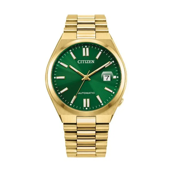 Citizen Tsuyosa Automatic Watch Green Dial 40mm La Mine d'Or Moncton, NB