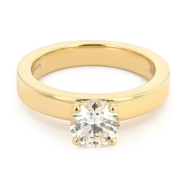 1.11tw Lagos Diamond Halo Engagement Ring 5mm Band La Mine d'Or Moncton, NB
