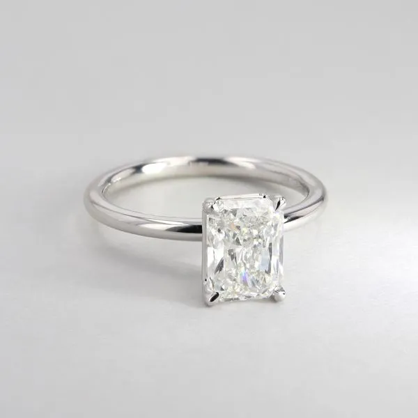 2.01ct Victoria Radiant Diamond Solitaire Engagement Ring Image 4 La Mine d'Or Moncton, NB