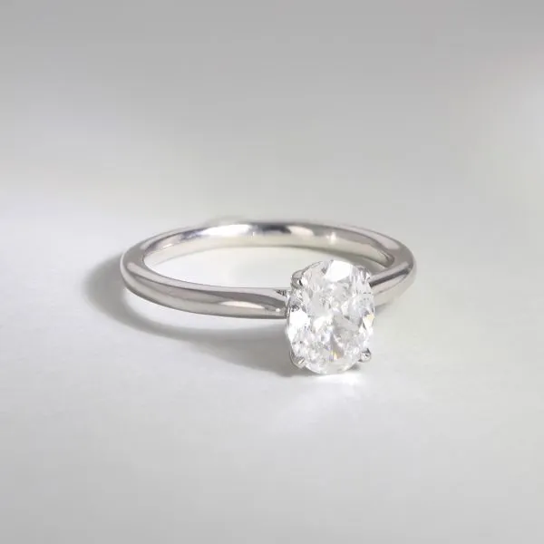 1.01ct Rio Oval Diamond Solitaire Engagement Ring Image 5 La Mine d'Or Moncton, NB