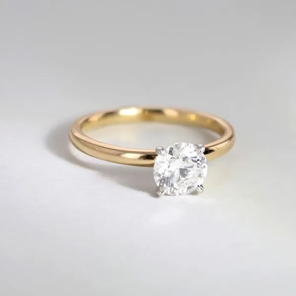 1.01ct Vienna Round Diamond Solitaire Engagement Ring Image 5 La Mine d'Or Moncton, NB