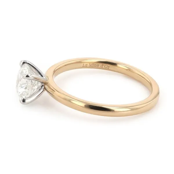 1.01ct Vienna Round Diamond Solitaire Engagement Ring Image 2 La Mine d'Or Moncton, NB