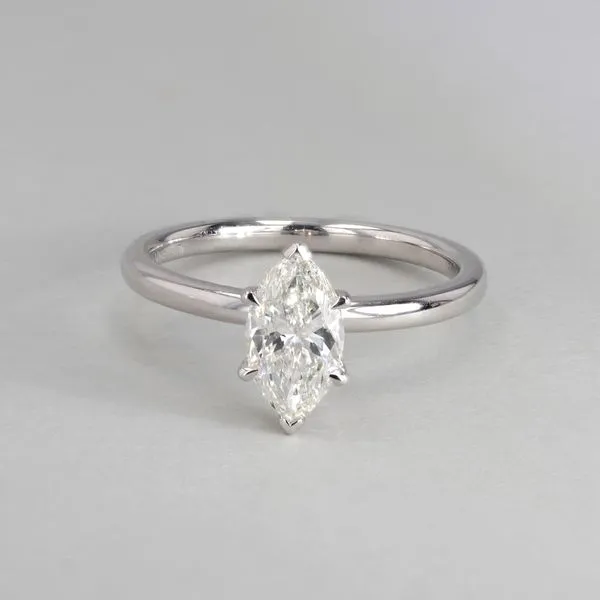 1.00ct Victoria Marquise Diamond Solitaire Engagement Ring Image 3 La Mine d'Or Moncton, NB