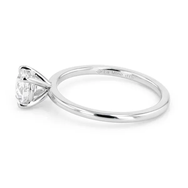 0.81ct Victoria Round Brilliant Diamond Solitaire Engagement Ring Image 2 La Mine d'Or Moncton, NB