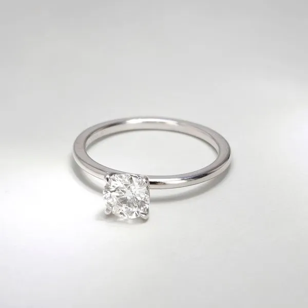 0.81ct Victoria Round Brilliant Diamond Solitaire Engagement Ring Image 3 La Mine d'Or Moncton, NB