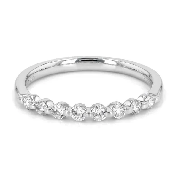 0.25tw Always Single Shared Claw Platinum Diamond Band La Mine d'Or Moncton, NB