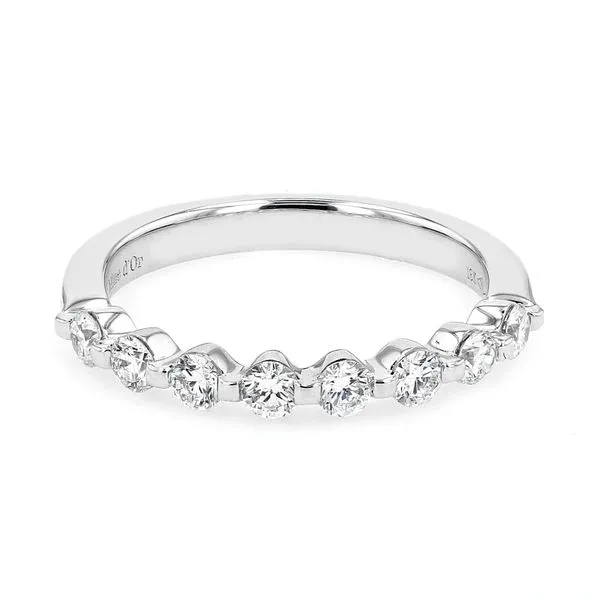 0.50tw Always Single Shared Claw Platinum Diamond Band La Mine d'Or Moncton, NB