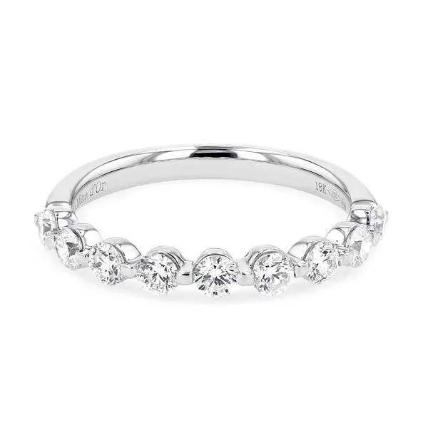 0.75tw Always Single Shared Claw Platinum Diamond Band La Mine d'Or Moncton, NB