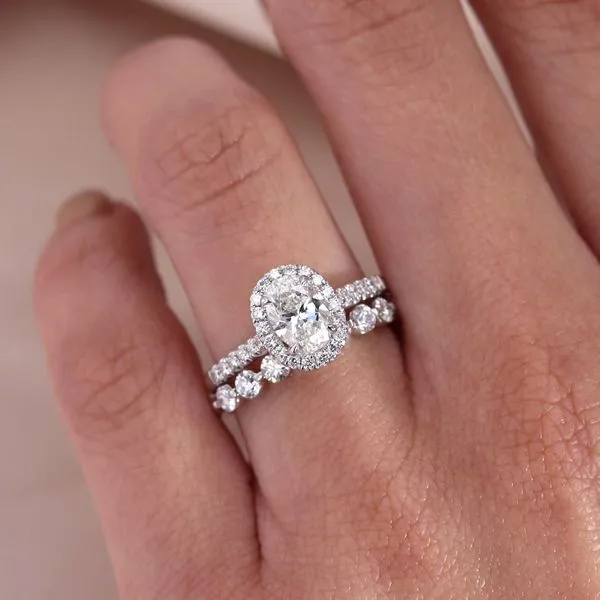 0.75tw Always Single Shared Claw Platinum Diamond Band Image 5 La Mine d'Or Moncton, NB